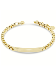 Bracciale Uomo Liujo MLJ455 in Acciaio Oro Giallo