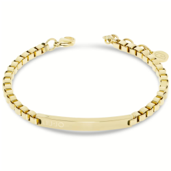 Bracciale Uomo Liujo MLJ455 in Acciaio Oro Giallo