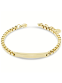 Bracciale Uomo Liujo MLJ455 in Acciaio Oro Giallo