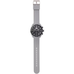 Orologio Cronografo Unisex Kappa KW-047 Cinturino in Silicone Grigio Cassa 45mm