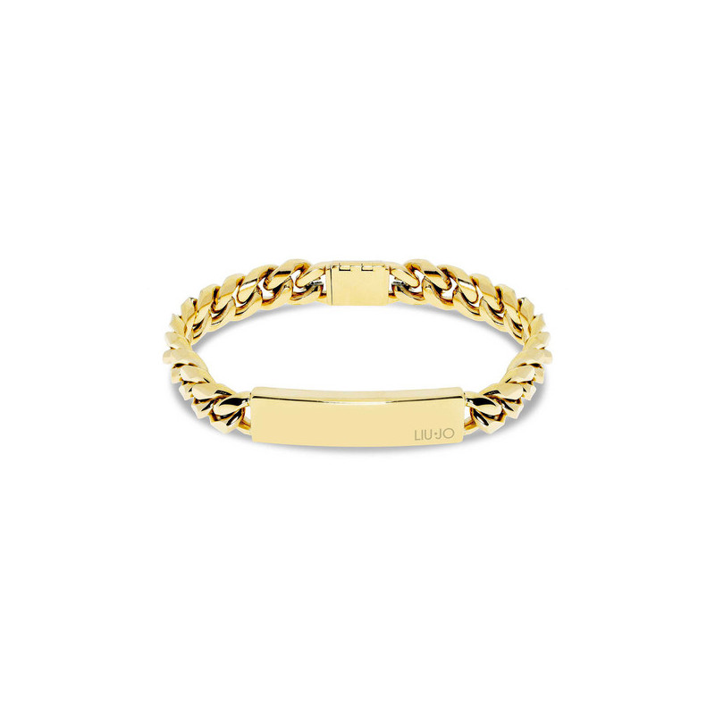Bracciale uomo Liujo MLJ471 in Acciaio Oro Giallo Bracciale uomo Liujo MLJ471 in Acciaio Oro Giallo