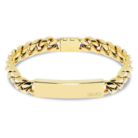 Bracciale uomo Liujo MLJ471 in Acciaio Oro Giallo