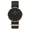 Orologio Solo Tempo Uomo Daniel Wellington DW00100148 Cinturino in Tela Nero
