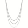 Collana Donna Multifilo LiuJo con Tennis LJ2645 Acciaio Silver