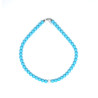 Collana Nadir Donna Pasta di Corallo Turchese con Perla Bianca Coltivata Centrale