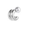 Monorecchino Donna cerchio Marlù acciaio chiusura a perla 33OR0082