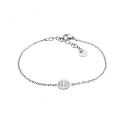 Bracciale Donna Marlù Time To 18BR049 in Acciaio con Coccinella e Cristalli