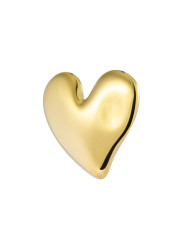 Monorecchino lobo Marlù acciaio dorato forma di cuore 33OR0087G