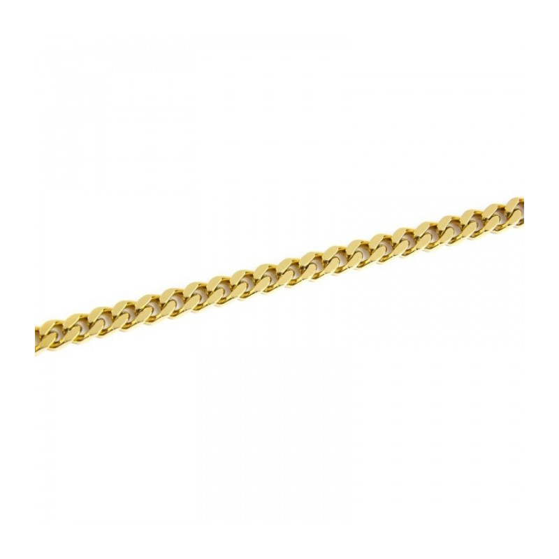 Bracciale Uomo Marlù 2BR0064G-L Catena Grumetta in Acciaio Colore Oro Giallo