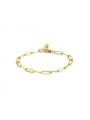 Bracciale Donna Marlù 2BR0067G Catena in Acciaio Colore Oro Giallo