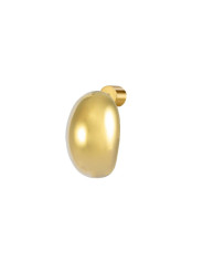 Monorecchino lobo Marlù acciaio dorato a forma ovale 33OR0091G