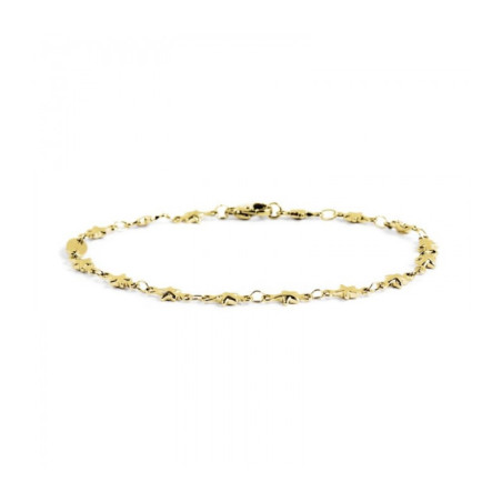 Bracciale Donna Marlù 2BR0059G in Acciaio con Pvd Colore Oro con Stelle