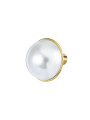 Monorecchino lobo Marlù acciaio dorato con perla 33OR0093G-W