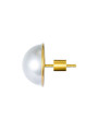 Monorecchino lobo Marlù acciaio dorato con perla 33OR0093G-W