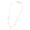 Collana Donna Marlù Time To 18CO012G in Acciaio Colore Oro con Stelle Lucky