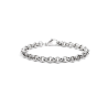 Bracciale Donna Marlù 15BR032 in Acciaio 316L Catena Diamantata Rolò Silver
