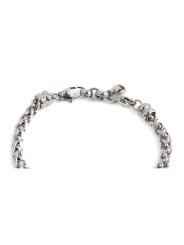 Bracciale Marlù unisex Namastè in acciaio Silver 13BR101