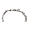 Bracciale Marlù unisex Namastè in acciaio Silver 13BR101