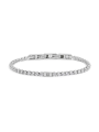 Bracciale Uomo Tennis Marlù 331BR0005W-S in Acciaio 316L Argento