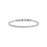 Bracciale Uomo Tennis Marlù 331BR0005W-S in Acciaio 316L Argento