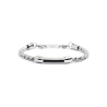 Bracciale Uomo Marlù Man Class 4BR1816N in Acciaio 316L Argento e Nero