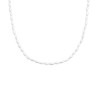 Collana girocollo donna Marlù in acciaio dorato perle ovali 33CN0032G-W