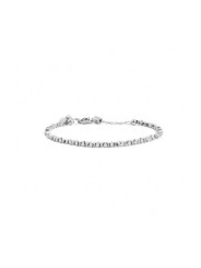 Bracciale Unisex Marlù 2BR0084 in Acciaio Ematite Diagonale Colore Argento