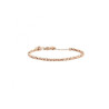 Bracciale Unisex Marlù 2BR0084R in Acciaio Ematite Diagonale Colore Oro Rosa