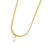 Collana Donna girocollo snake Marlù acciaio dorato 33CN0034G-W