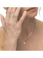 Collana Donna girocollo snake Marlù acciaio dorato 33CN0034G-W
