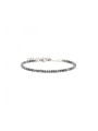 Bracciale Unisex Marlù 2BR0082-E in Acciaio con Ematite Colore Antracite
