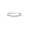 Bracciale Unisex Marlù 2BR0082-E in Acciaio con Ematite Colore Antracite