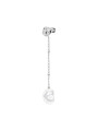 Monorecchino Donna pendente Marlù acciaio con perla grande 33OR0064-W