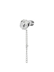 Monorecchino Donna pendente Marlù acciaio con perla grande 33OR0064-W