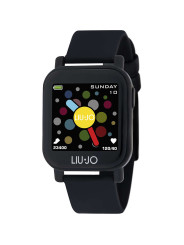 Orologio Smartwatch Unisex LiuJo Teen SWLJ026 Cinturino in Silicone Nero