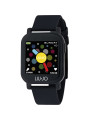 Orologio Smartwatch Unisex LiuJo Teen SWLJ026 Cinturino in Silicone Nero