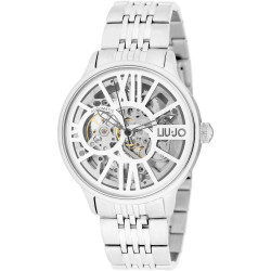 Orologio Automatico Uomo LiuJo Scheme TLJ1838 in Acciaio Colore Argento 41mm