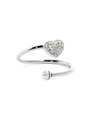 Anello Donna Marlu in Acciaio Silver 15an011w-s