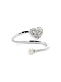 Anello Donna Marlu in Acciaio Silver 15an011w-s