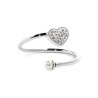 Anello Donna Marlu in Acciaio Silver 15an011w-s