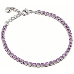 Bracciale donna Tennis Ops Objects Glimmer OPSBR-943 Pietre Lilla