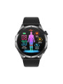 Orologio Smartwatch Unisex Smarty SW083A in Silicone Nero Fitness Amoled