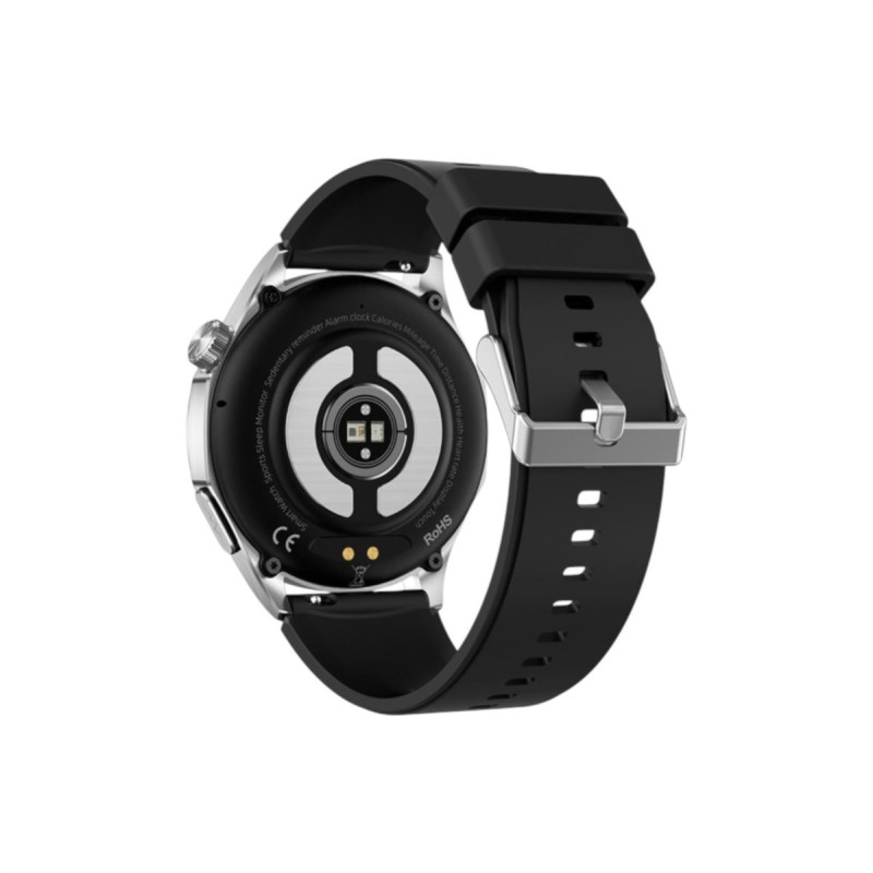 Orologio Smartwatch Unisex Smarty SW083A in Silicone Nero Fitness Amoled