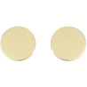 Orecchini Donna Bottone Ambrosia KAOZ 008 in Oro Giallo 375%