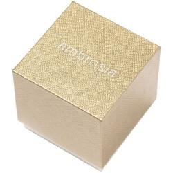 Anello Donna Ambrosia in Oro Giallo 375% con Cristallo Rosa KAAZ 027