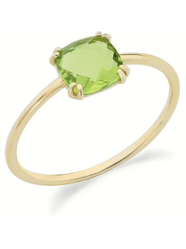 copy of Anello Donna Ambrosia in Oro Giallo 375% con Zirconi Verdi KAAZ 024