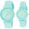 Orologio Solo Tempo Donna LiuJo TLJ2210 Mom And Me in Silicone Azzurro 36 e 30mm