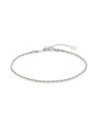 Cavigliera catena donna Marlù Ankle Party in acciaio con maglia a corda 20CV080