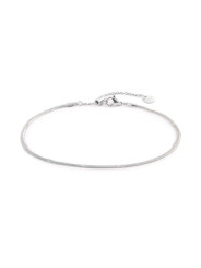 Cavigliera Donna Marlu' 20CV081 Snake in Acciaio Silver