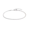 Cavigliera Donna Marlu' 20CV081 Snake in Acciaio Silver